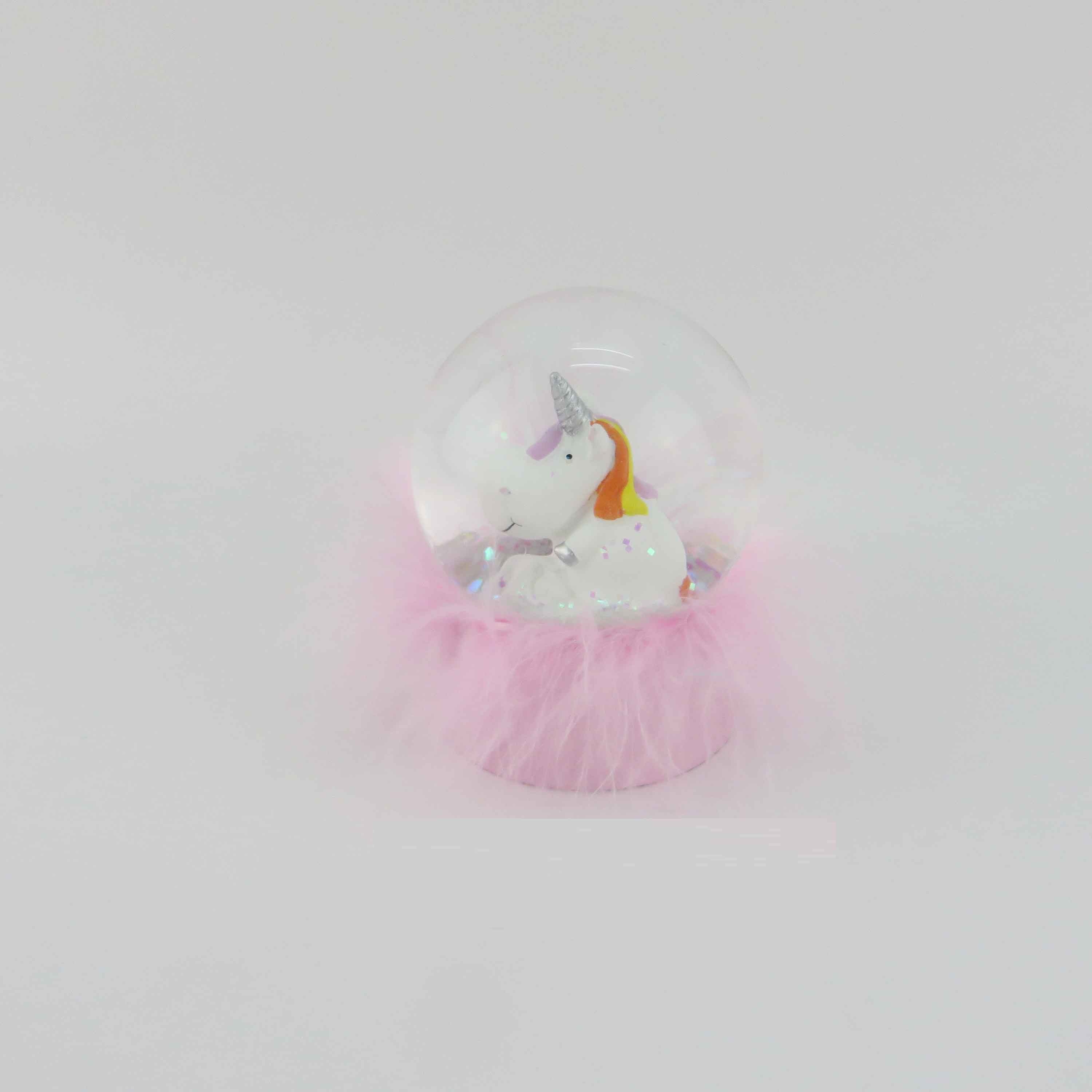 Snow globe unicorn designed 65#