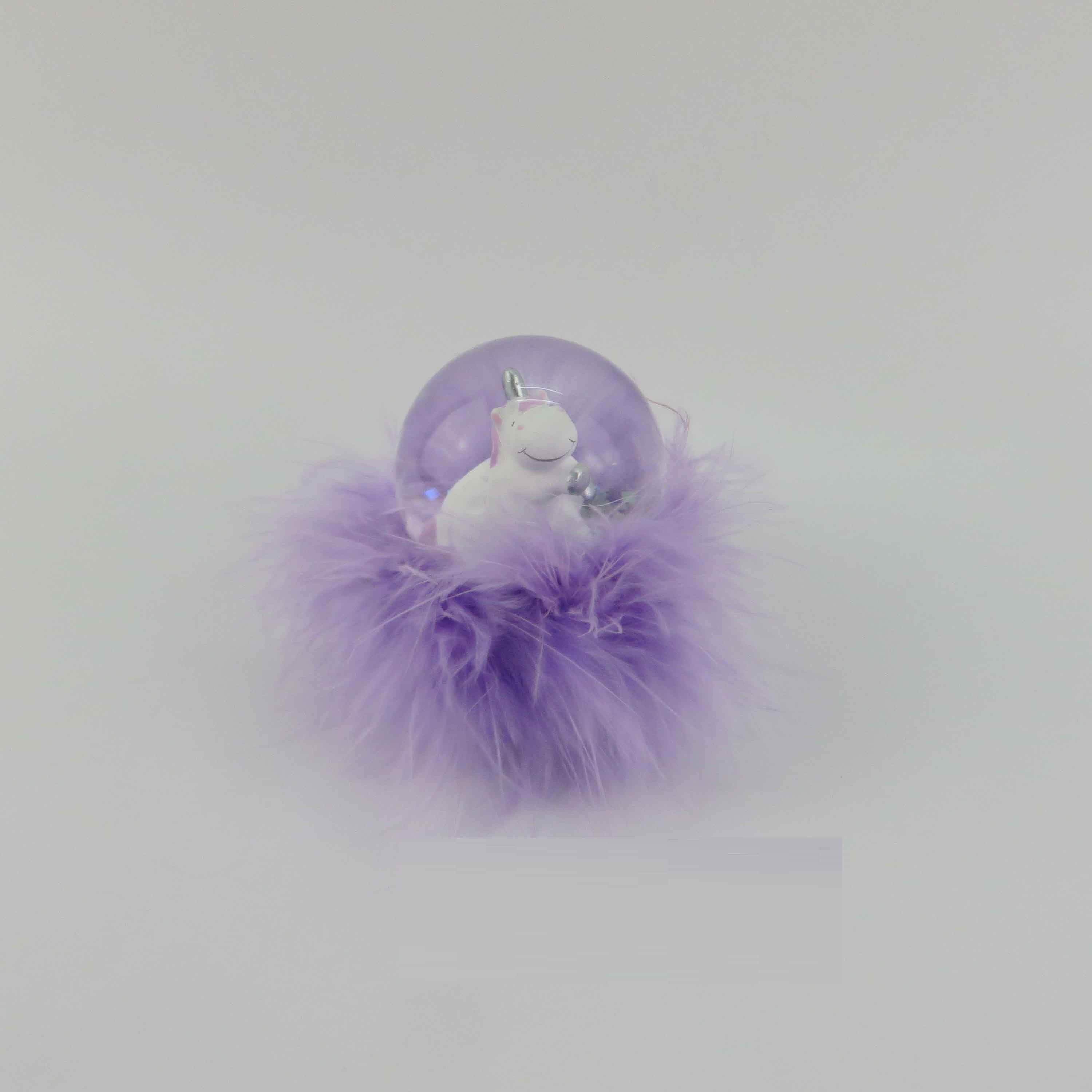 Snow globe unicorn designed 45#
