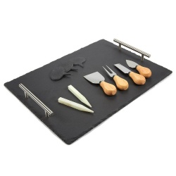 Slate Cheese Cutting Board Set