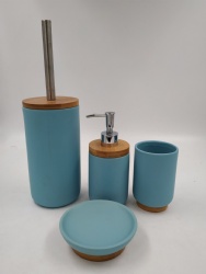 4pcs ceramic bathroom set