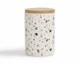 Bamboo fiber Canister, 11 x 26 cm