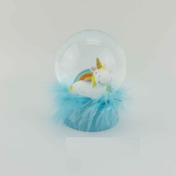 Snow globe unicorn designed 80#