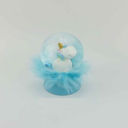 Snow globe unicorn designed 65#