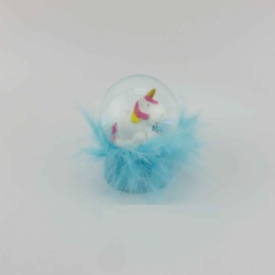 Snow globe unicorn designed 45#